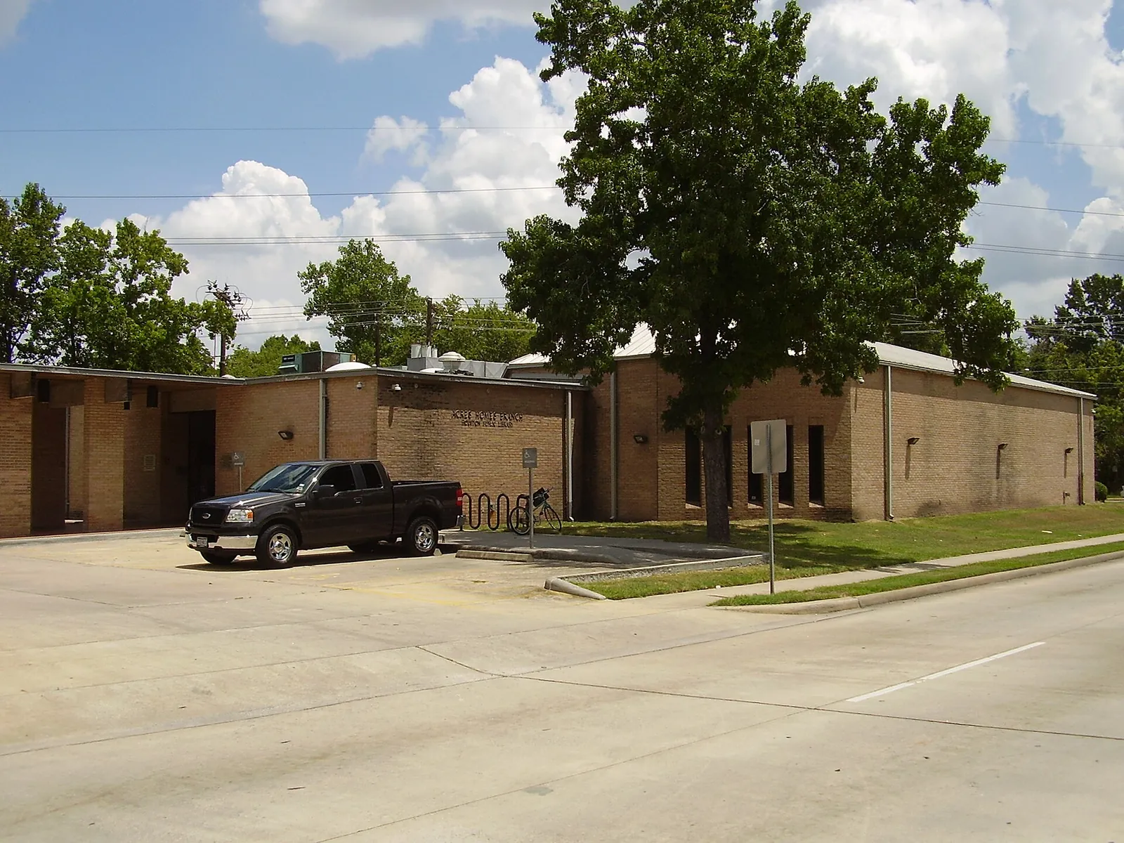 The Acres Homes Neighborhood Library, a Houston Public Library branch.