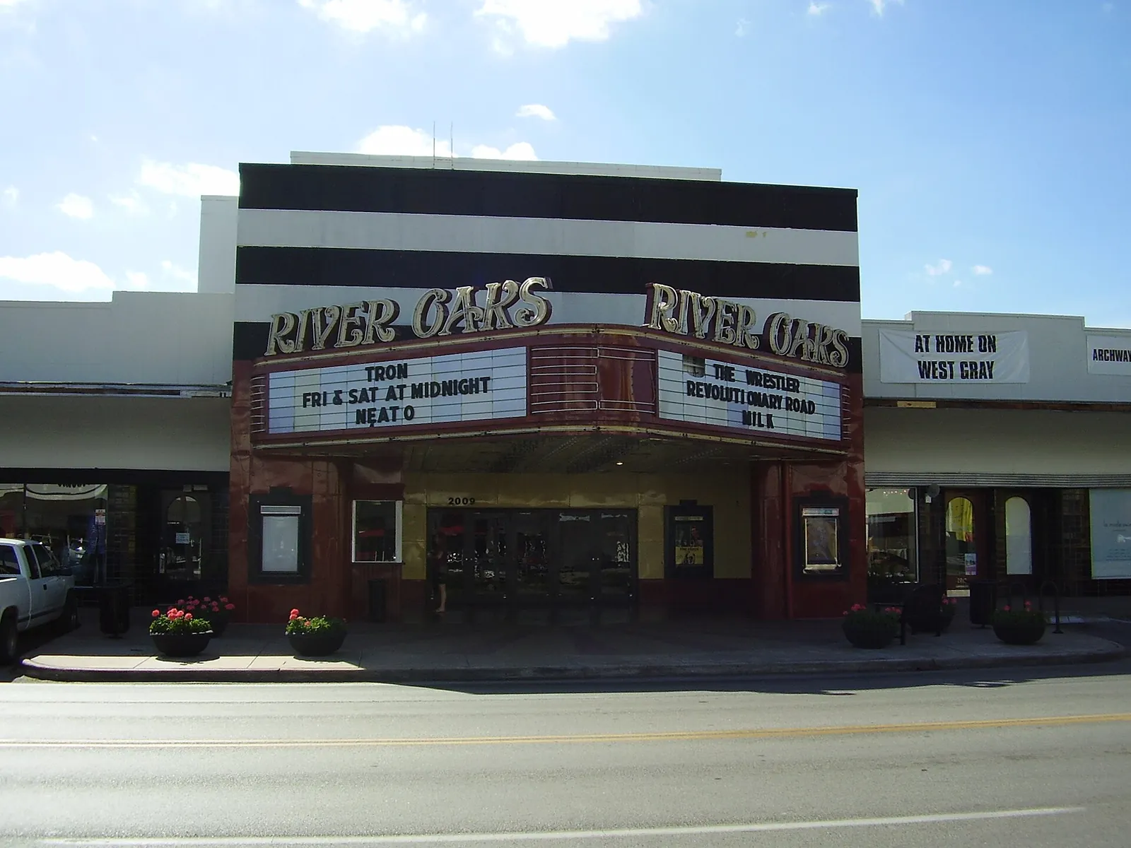 The 1939 River Oaks Theatre on West Gray.