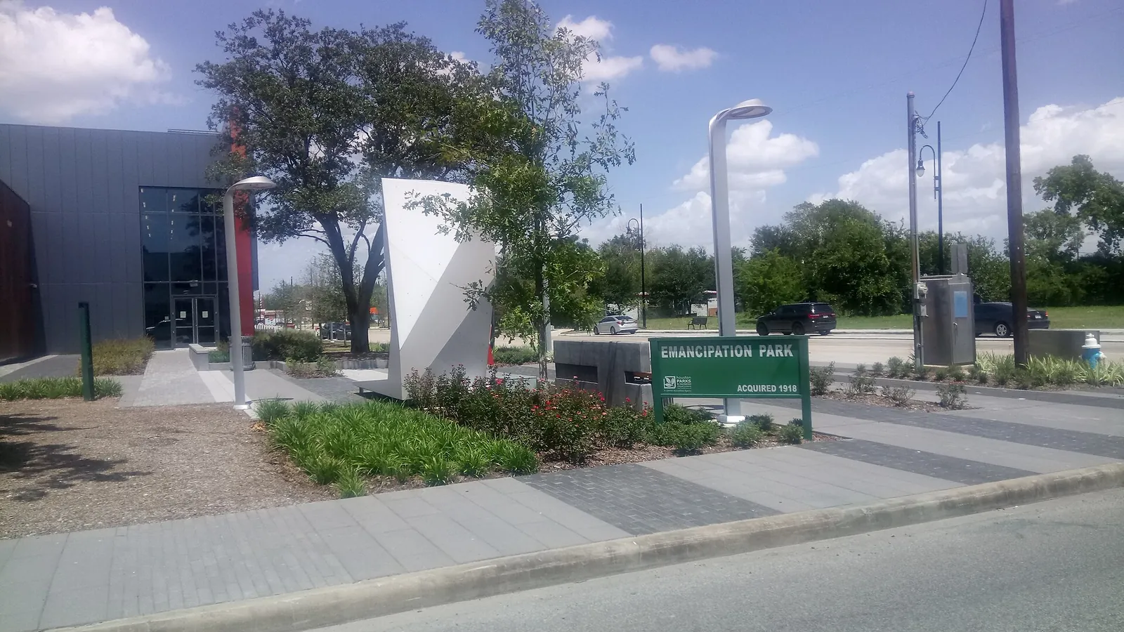 Emancipation Park in Third Ward.