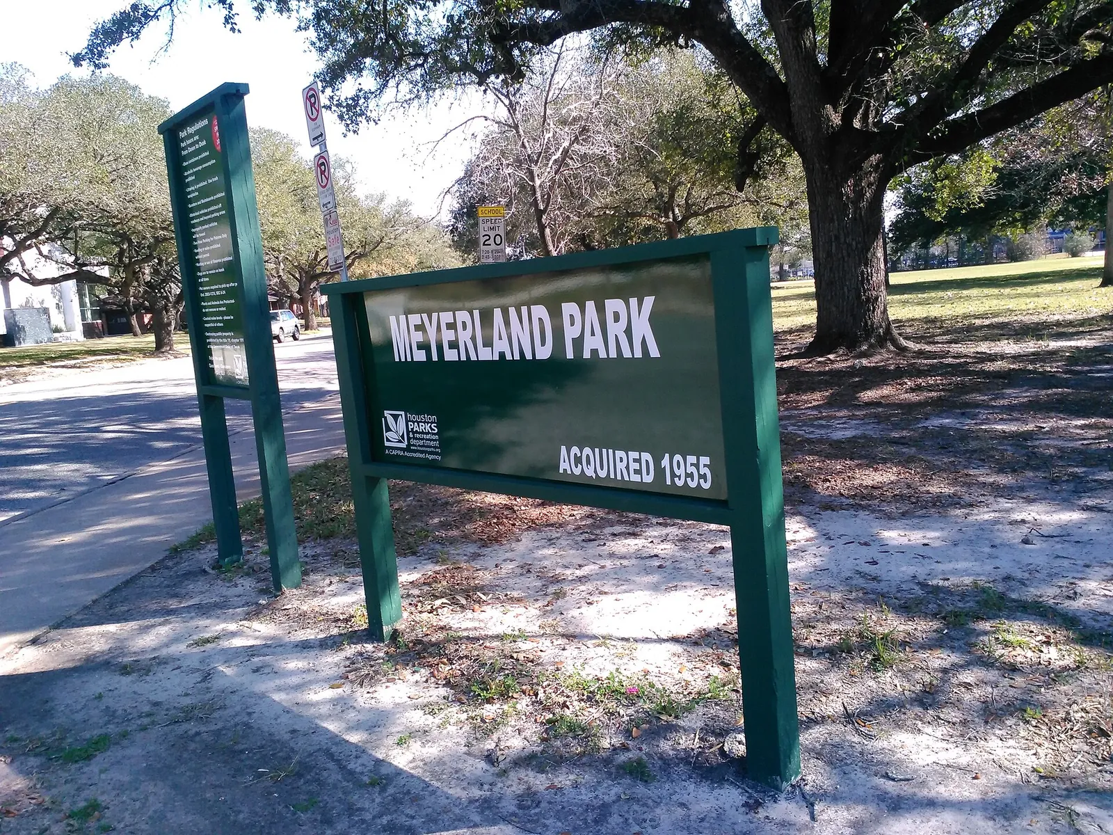 Meyerland Park.