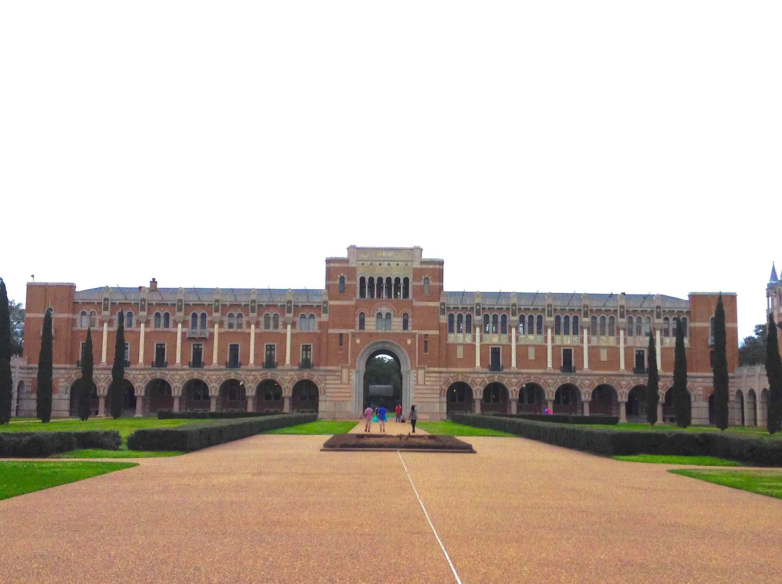 The Sallyport entrance of Lovett Hall at Rice University.